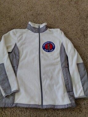New York National Guard Full Zip Fleece Jacket Size S